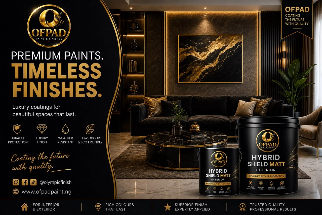 Luxury interior with premium wall finish by OFPAD Paints